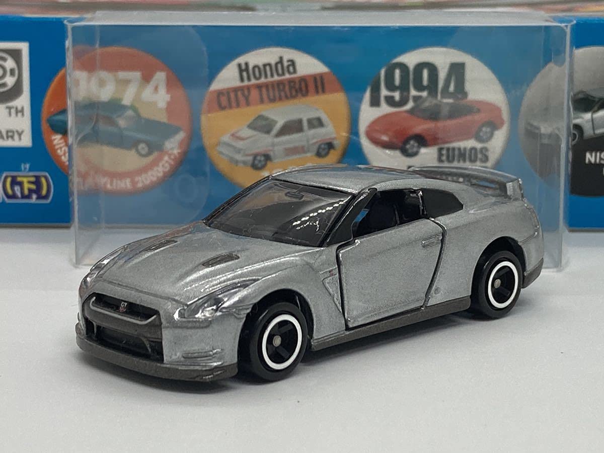 タカラトミー GT-R (R35) 40周年記念モデル Amazon | 有トミカ ギフト GT-R R35 銀 40年記 下 40周年セット バラし
